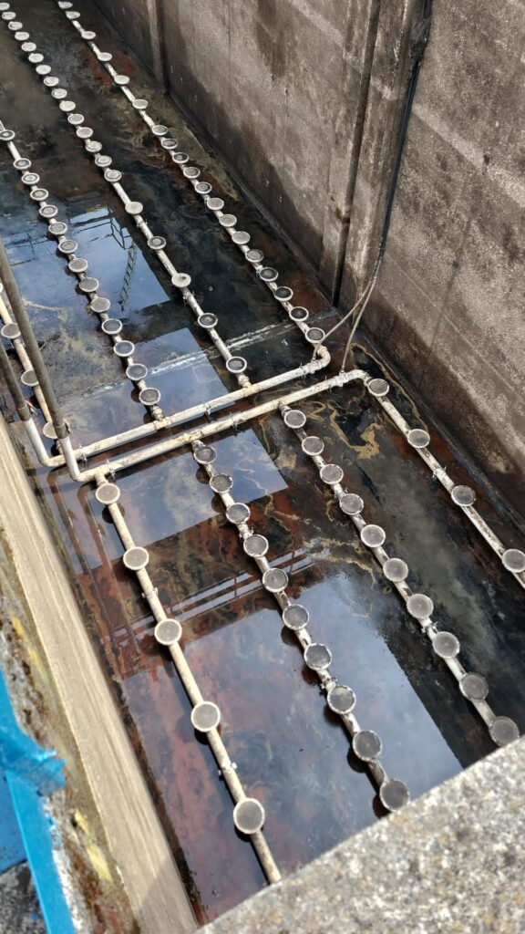 Przemysłowe czyszczenie reaktora biologicznego