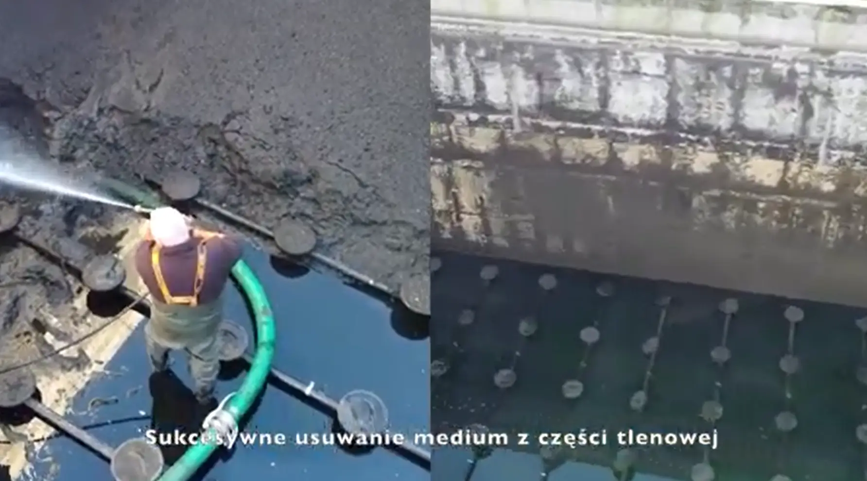 Kompleksowe czyszczenie reaktora biologicznego